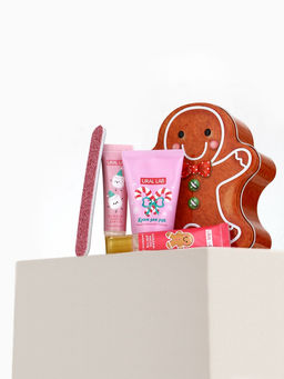 Новогодний подарочный набор косметики: крем для рук, бальзам для губ, пилочка для ногтей, URAL LAB фото 14