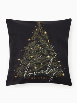 Наволочка декоративная новогодняя Этель. Lovely Christmas, 40?40 см, велюр
