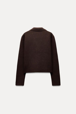 PLAIN KNIT CARDIGAN - Zara фото 4