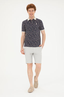 Мужская кремовая футболка - U.s. polo assn фото 4