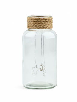 Ваза для цветов, прозрачная, 500 мл.