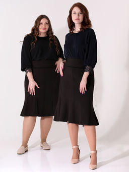 Юбка собственного производства больших размеров годе