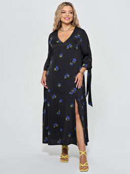 Платье 0370-1п черный