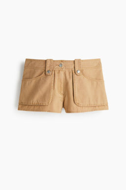 Minishorts de lona