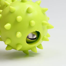 Игрушка жевательная Грозная гантель, 15 х 5 см, салатовая - Пижон фото 4