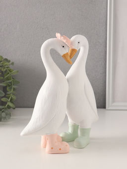 Фигурка полистоун «Утки в резиновых сапогах», 18.5×7.5×21.5 см