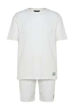 TRENDYOL MAN Mavi Regular Fit Waffle Sortlu Pijama Tak?m? TMNSS23PT00032 - Trendyolmilla фото 22