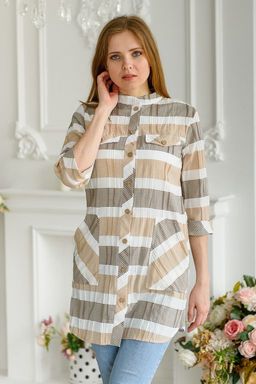 Туника женская Жатка бежевый