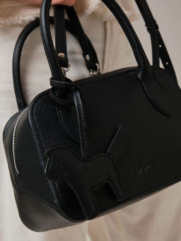 Кожаная сумка Polly summer DBR 31401 черный фото 11