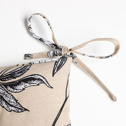 Сидушка на стул Доляна Blooming garden 42х42х7см, 100% хлопок, 164 г/м2  фото 3