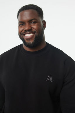 TRENDYOL MAN Kahverengi Buyuk Beden Oversize/Genis Kesim Ici Polar/S?cak Tutan Sweatshirt TMNAW24AO00025 - Trendyolmilla фото 12