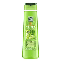 ЧИСТ.ЛИНИЯ д/волос шампунь 400мл 2в1 на отваре целеб.трав