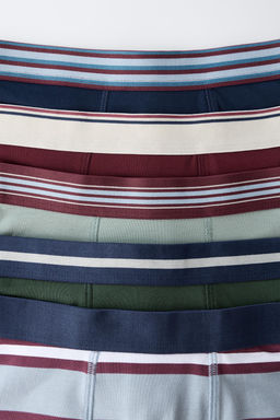 AGES 6-14 / PACK OF FIVE PAIRS OF STRIPED AND NUMBERED BOXERS - Zara фото 2