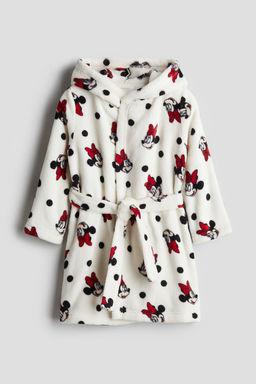 Bata en tejido polar