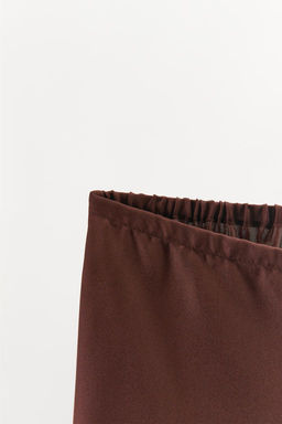 SILK PYJAMA TROUSERS - Zara фото 7