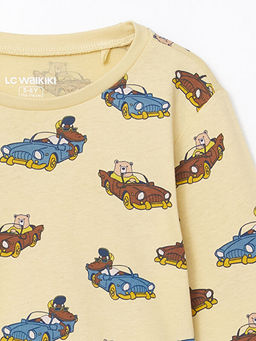 Bisiklet Yaka Erkek ?ocuk Pijama Tak?m?