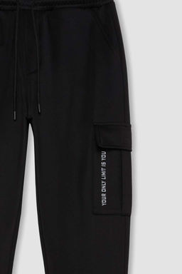 DeFactoFit Спортивные спортивные штаны стандартного кроя с тремя карманами и кружевной талией  фото 2