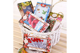 Набор полотенце Рогожка Купон 50*63 в шоколадке НГ-2022