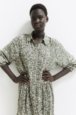 Vestido camisero midi - H&m фото 2