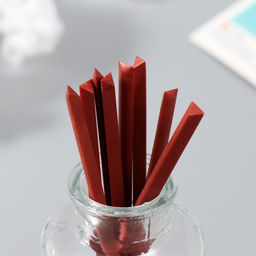 Цена за 25 шт. Сургуч для печати стержень 1/4 «Красное вино» 12.7×0.7×0.7 см