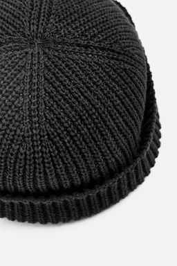 SHORT KNIT BEANIE - Zara фото 5
