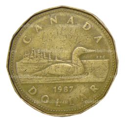 1 доллар 1987 года Канада