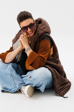 Жилет ANELLI 1386 соболь  фото 6