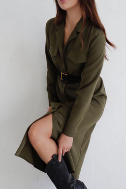 Платье-рубашка с английским воротником - Martichelli фото 124