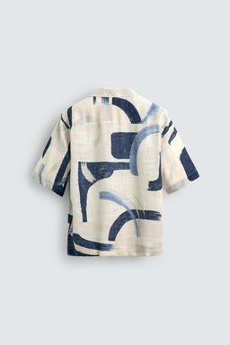 ABSTRACT PRINT SHIRT - Zara фото 8