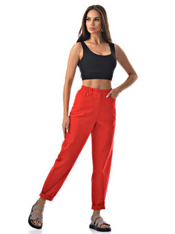 Хлопковые деним брюки - А+б коллекция фото 18