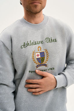 Джемпер GO M4107E/50-04.176-182 серый меланж - Pirs фото 4