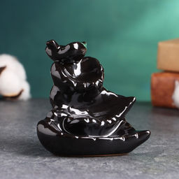 Подставка для благовоний TAKE IT EASY «Листья», стелющийся дым, 8×10 см