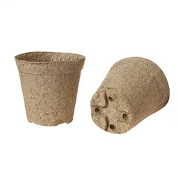 Цена за 120 шт. Горшок для рассады, 500 мл, d=11 см, h=11 см, торф, Greengo