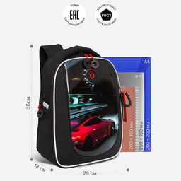 RAf-493-5 Рюкзак школьный - Grizzly фото 38