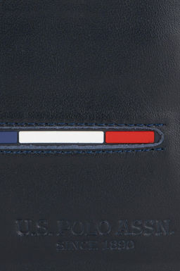 Мужской темно-синий кошелек Неожиданная скидка в корзине - U.s. polo assn фото 7