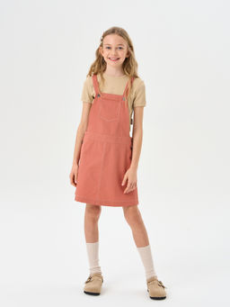 Сарафан Терракот из габардина 7+