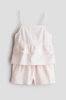 Conjunto estampado de 2 piezas en algod?n