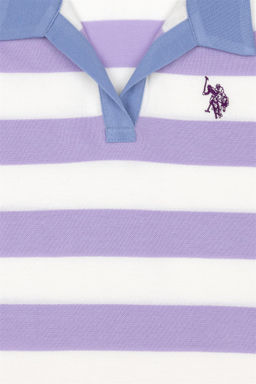Сиреневая футболка для девочки Неожиданная скидка в корзине - U.s. polo assn фото 4