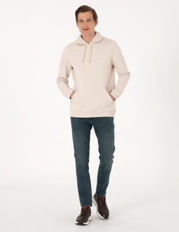 Ta_ 2 _plik Regular Fit __i Polarl_ Kap__onlu Basic Sweatshirt