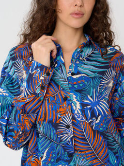 Рубашка женская 12421-33045 multicolor - Eleganzza фото 5