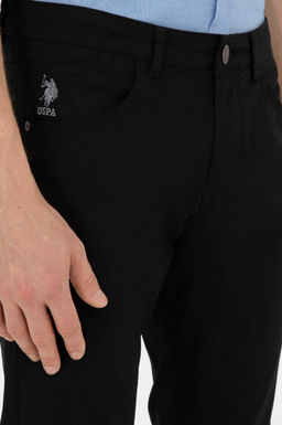 U. S. Polo Assn / Мужские черные брюки из плотной ткани - U.s. polo assn фото 5