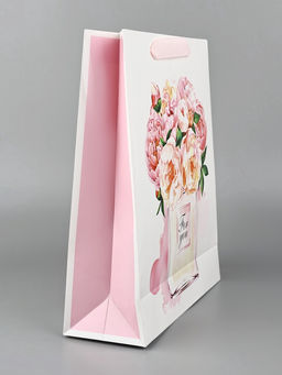Пакет подарочный ламинированный Для тебя, цветы, 26?9?30 см