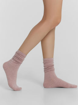 Цена за 5 пар! Носки женские розовые