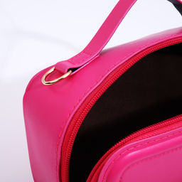 Сумка кросс-боди на молнии, цвет розовый - Simaland фото 7