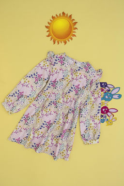 Платье из каменной ткани для девочки Неожиданная скидка в корзине