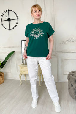 Футболка Rumoda 2195 темно-зеленый  фото 6