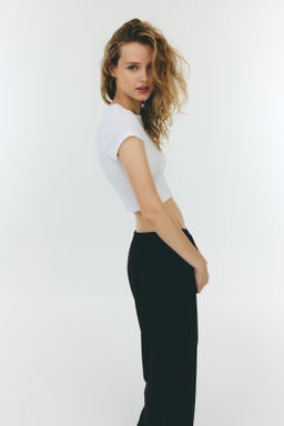 Pantal?n recto con cord?n de ajuste - H&m фото 7