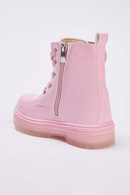 Pembe Fermuarl? ve Bagc?kl? Kucuk K?z Cocuk Kids Postal Rugan Bot
TAKAW26BO00009 - Trendyolmilla фото 5