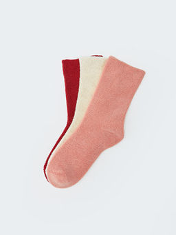 K?z ?ocuk Havlu Soket ?orap 3l?