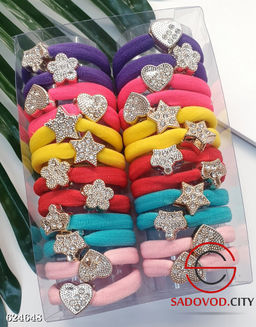 Резинки для волос, 24 шт - Bruno фото 4